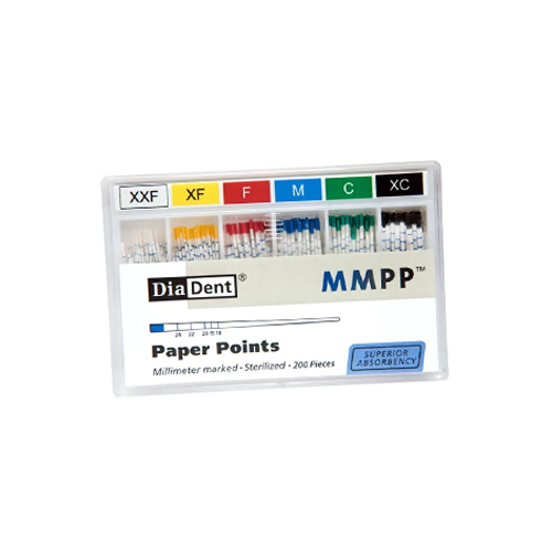 Paper points – Kanalı qurutmaq üçün kağız çubuqlar