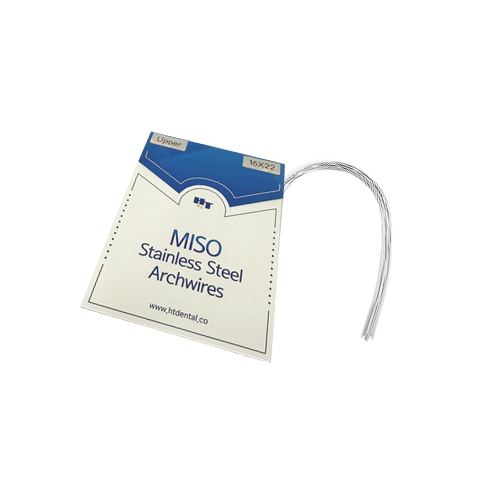 MISO Stainless Steel Archwire – Əvvəlcədən istiliklə işlənmiş Paslanmayan Polad məftil